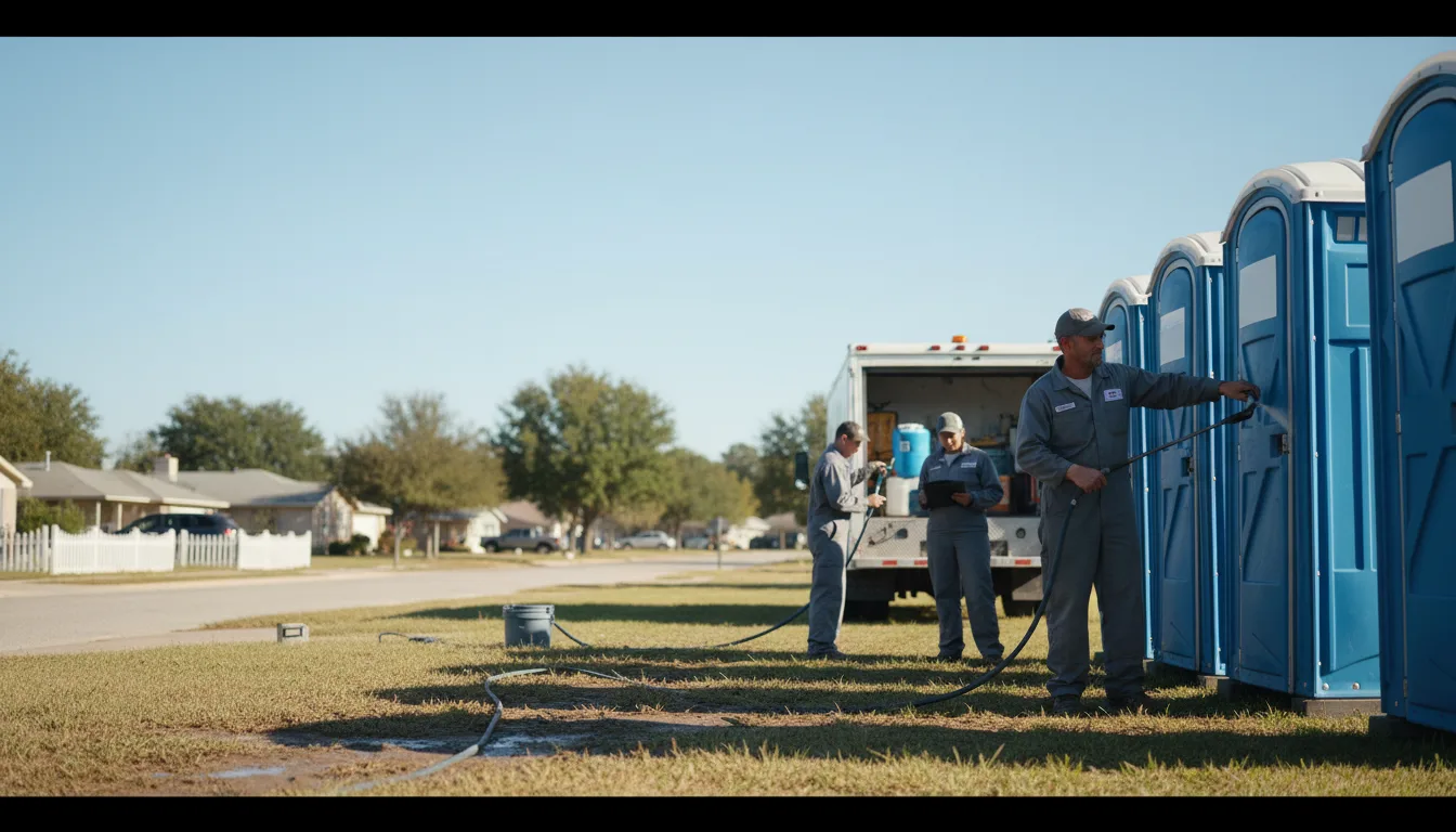 Long-Term Portable Toilet Rental in Freeport, TX near me
